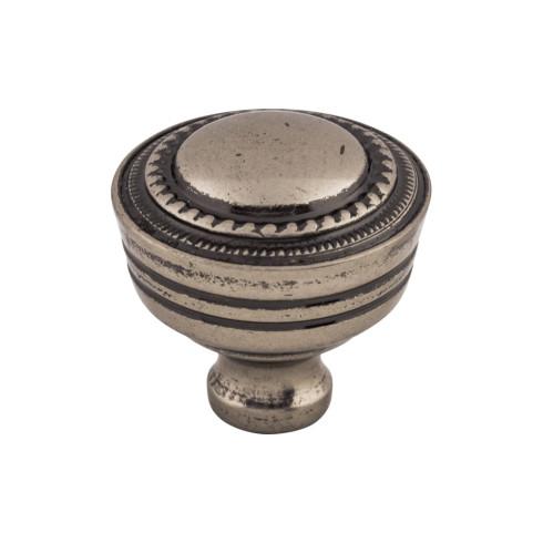 Contessa Knob ( Hollow Brass | Pewter Antique - Tuscany Collection ) | Manufactured Globally