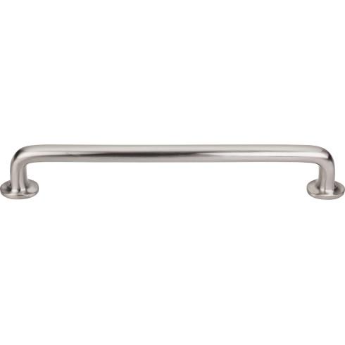 Aspen II Rounded Pull ( Cast Bronze | Brushed Satin Nickel - Aspen II Collection ) | Manufactured Globally