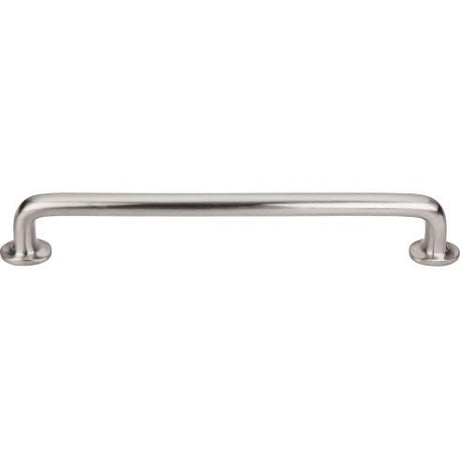 Aspen II Rounded Pull ( Cast Bronze | Brushed Satin Nickel - Aspen II Collection ) | Manufactured Globally