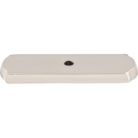 Aspen II Rectangle Backplate ( Cast Bronze | Polished Nickel - Aspen II Collection ) | Manufactured Globally