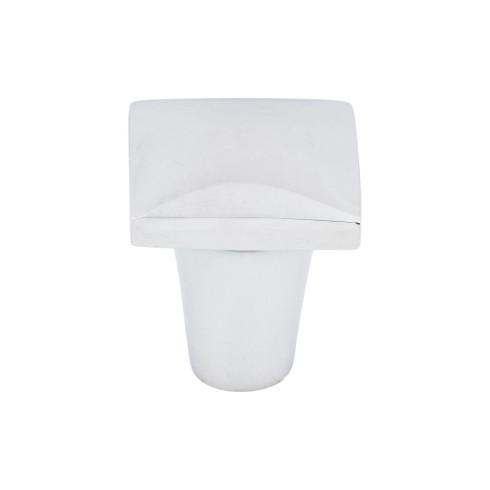 Perilla cuadrada Aspen II (bronce fundido | cromo pulido - Colección Aspen II) | Fabricada en todo el mundo