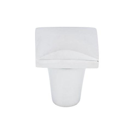 Perilla cuadrada Aspen II (bronce fundido | cromo pulido - Colección Aspen II) | Fabricada en todo el mundo