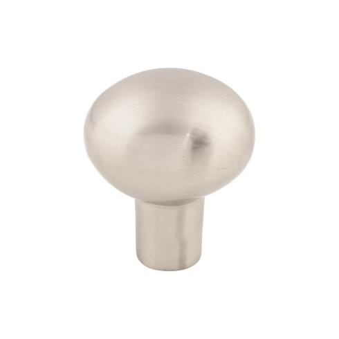 Aspen II Small Egg Knob ( Cast Bronze | Brushed Satin Nickel - Aspen II Collection ) | Manufactured Globally