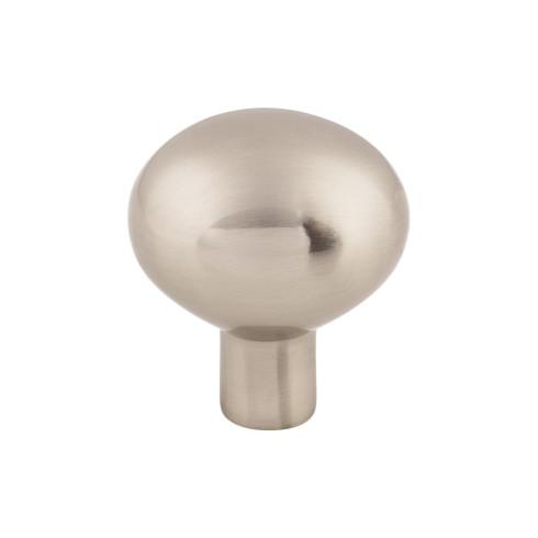 Aspen II Large Egg Knob ( Cast Bronze | Brushed Satin Nickel - Aspen II Collection ) | Manufactured Globally