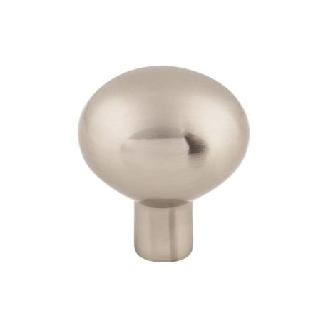 Aspen II Large Egg Knob ( Cast Bronze | Brushed Satin Nickel - Aspen II Collection ) | Manufactured Globally