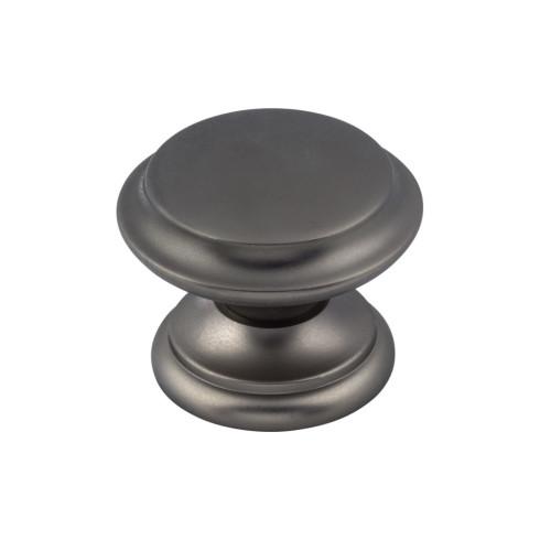 Flat Top Knob ( Zinc Alloy | Ash Gray - Dakota Collection ) | Manufactured Globally