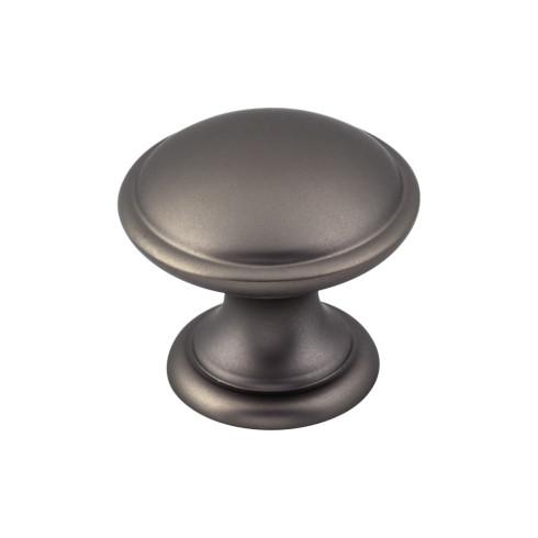 Rounded Knob ( Zinc Alloy | Ash Gray - Dakota Collection ) | Manufactured Globally