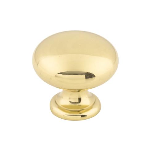 Mushroom Knob ( Zinc Alloy | Polished Brass - Somerset II Collection ) | Manufactured Globally