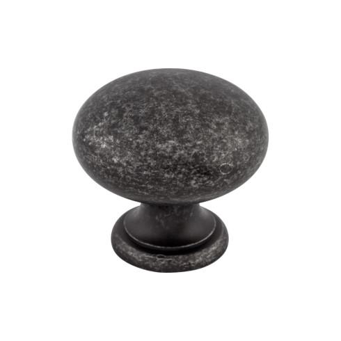 Mushroom Knob ( Zinc Alloy | Black Iron - Somerset II Collection ) | Manufactured Globally