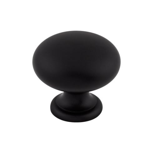 Mushroom Knob ( Zinc Alloy | Flat Black - Somerset II Collection ) | Manufactured Globally