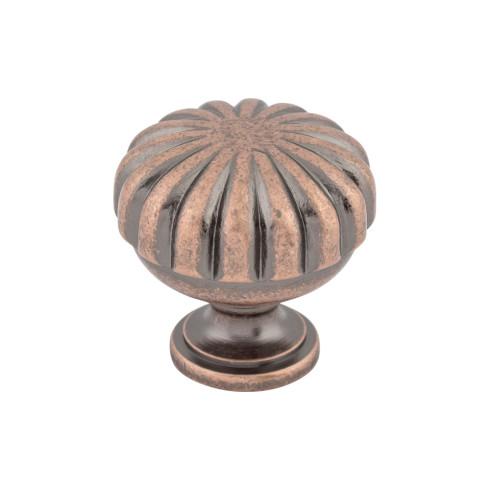 Melon Knob ( Zinc Alloy | Antique Copper - Somerset II Collection ) | Manufactured Globally
