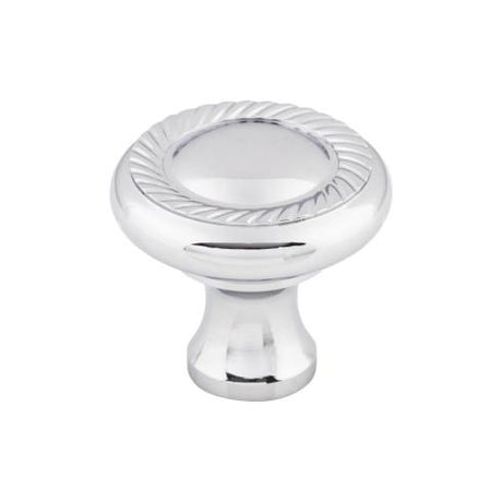 Swirl Cut Knob ( Zinc Alloy | Polished Chrome - Somerset II Collection ) | Manufactured Globally