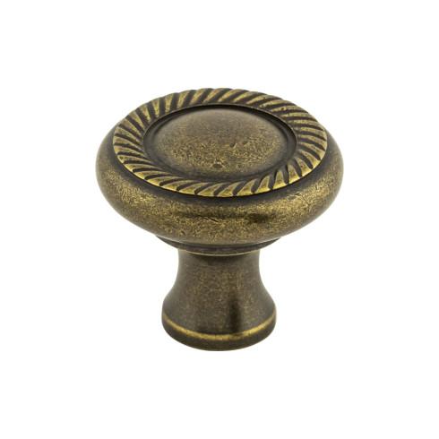 Swirl Cut Knob ( Zinc Alloy | German Bronze - Somerset II Collection ) | Manufactured Globally