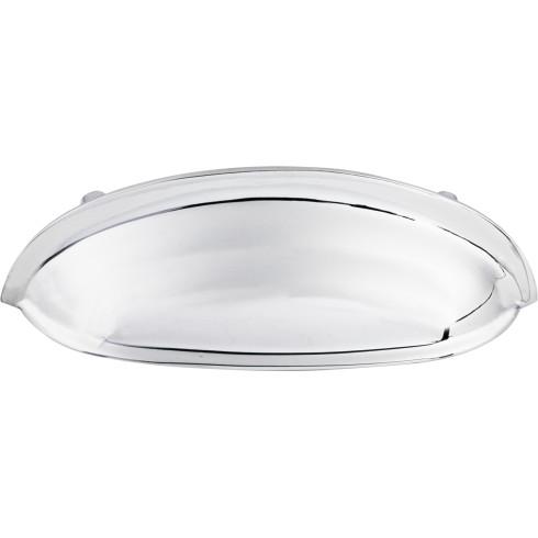 Somerset Cup Pull ( Zinc Alloy | Polished Chrome - Somerset Collection ) | Manufactured Globally