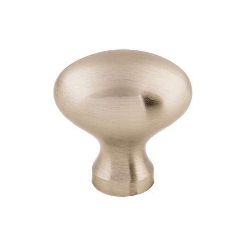 Egg Knob ( Zinc Alloy | Brushed Satin Nickel - Somerset II Collection ) | Manufactured Globally