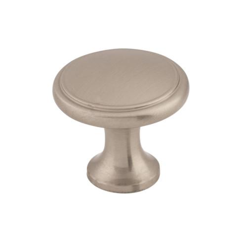 Ringed Knob ( Zinc Alloy | Brushed Satin Nickel - Nouveau Collection ) | Manufactured Globally