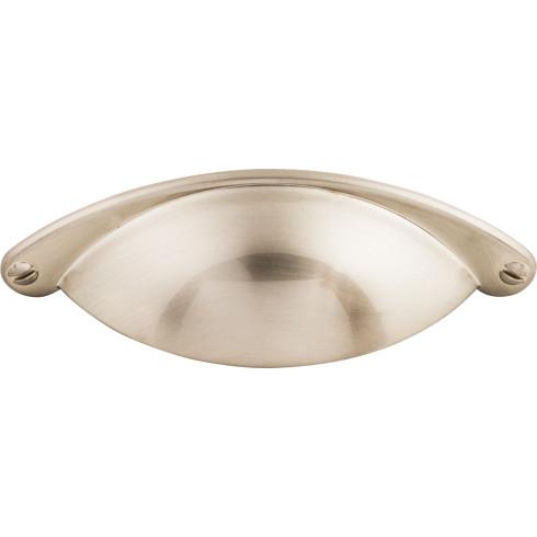 Somerset Cup Pull ( Zinc Alloy | Brushed Satin Nickel - Asbury Collection ) | Manufactured Globally