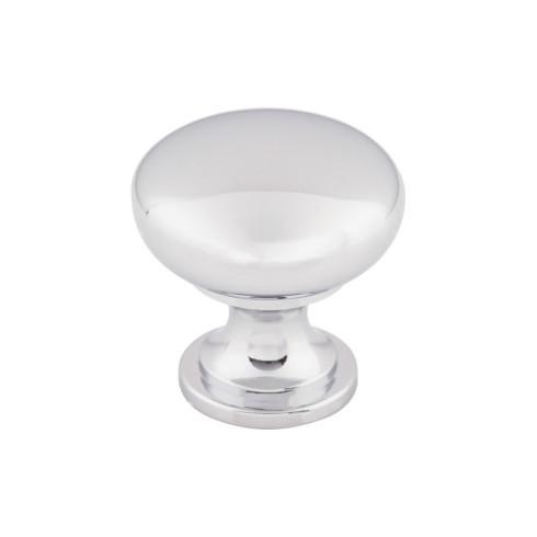 Hollow Round Knob ( Zinc Alloy | Polished Chrome - Nouveau Collection ) | Manufactured Globally