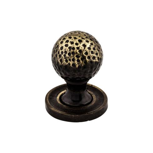 Paris Knob Mottled ( Iron | Dark Antique Brass - Britannia Collection ) | Manufactured Globally