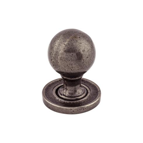 Paris Knob Smooth ( Iron | Cast Iron - Britannia Collection ) | Manufactured Globally
