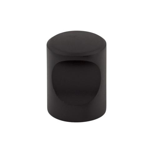Indent Knob ( Zinc Alloy | Flat Black - Nouveau II Collection ) | Manufactured Globally