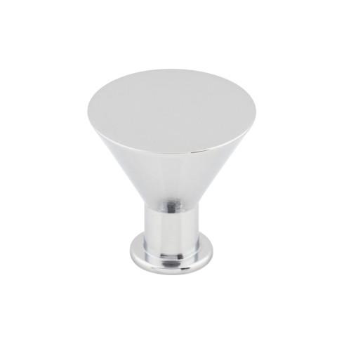 Cocktail Knob ( Zinc Alloy | Polished Chrome - Nouveau II Collection ) | Manufactured Globally