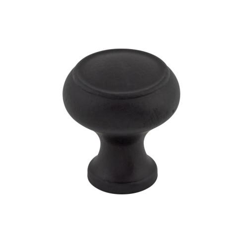Normandy Knob ( Steel | Patina Black - Normandy Collection ) | Manufactured Globally