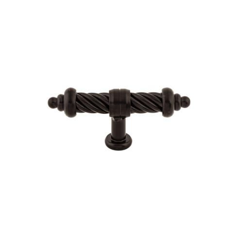 T-Shaped Twist Knob ( Steel | Patina Black - Normandy Collection ) | Manufactured Globally