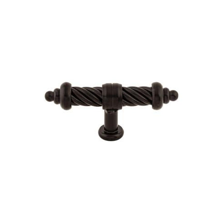 T-Shaped Twist Knob ( Steel | Patina Black - Normandy Collection ) | Manufactured Globally