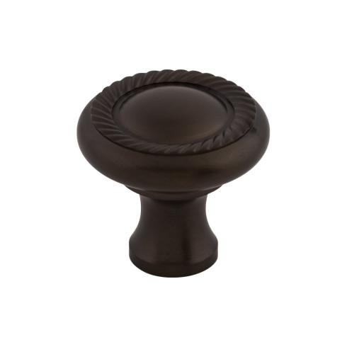 Swirl Cut Knob ( Zinc Alloy | Oil Rubbed Bronze - Oil Rubbed Collection ) | Manufactured Globally