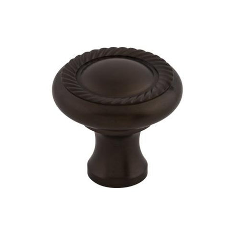 Swirl Cut Knob ( Zinc Alloy | Oil Rubbed Bronze - Oil Rubbed Collection ) | Manufactured Globally