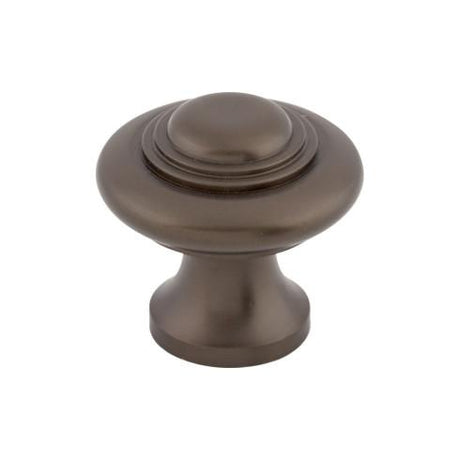 Ascot Knob ( Zinc Alloy | Oil Rubbed Bronze - Britannia Collection ) | Manufactured Globally