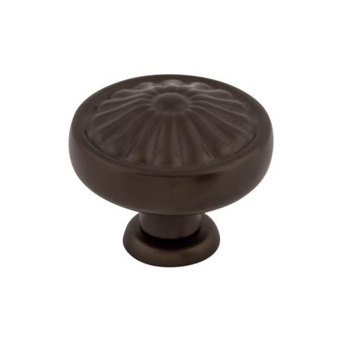 Flower Knob ( Zinc Alloy | Oil Rubbed Bronze - Normandy Collection ) | Manufactured Globally