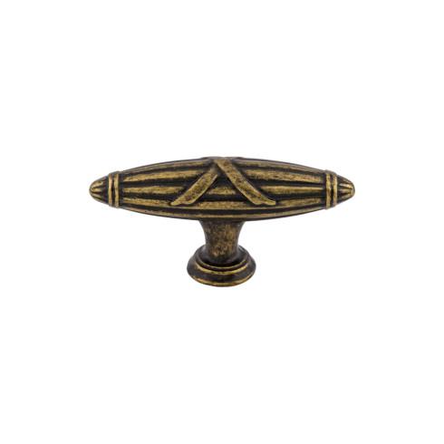 Ribbon & Reed T-Pull ( Zinc Alloy | German Bronze - Edwardian Collection ) | Manufactured Globally