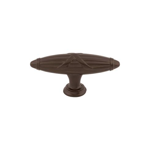 Ribbon & Reed T-Pull ( Zinc Alloy | Oil Rubbed Bronze - Edwardian Collection ) | Manufactured Globally