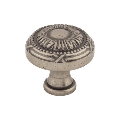 Ribbon Knob ( Zinc Alloy | Pewter Antique - Edwardian Collection ) | Manufactured Globally