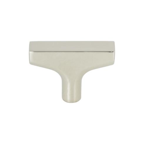 Riverside T-Knob ( Zinc Alloy | Polished Nickel - Grace Collection ) | Manufactured Globally