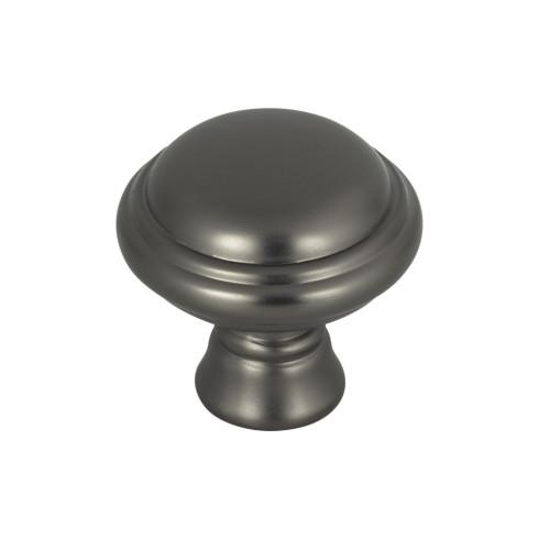 Henderson Knob ( Zinc Alloy | Ash Gray - Grace Collection ) | Manufactured Globally