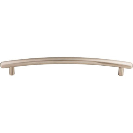 Curved Appliance Pull ( Zinc Alloy | Brushed Satin Nickel - Appliance Collection ) | Manufactured Globally