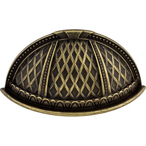 Tirador de copa Trevi (aleación de zinc | bronce alemán - Colección Trevi) | Fabricado en todo el mundo