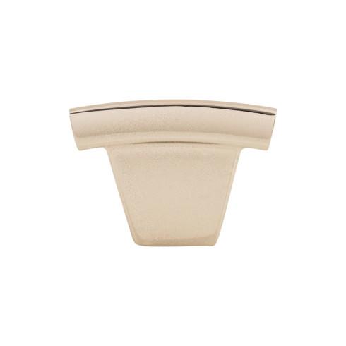 Arched Knob ( Zinc Alloy | Polished Nickel - Sanctuary Collection ) | Manufactured Globally