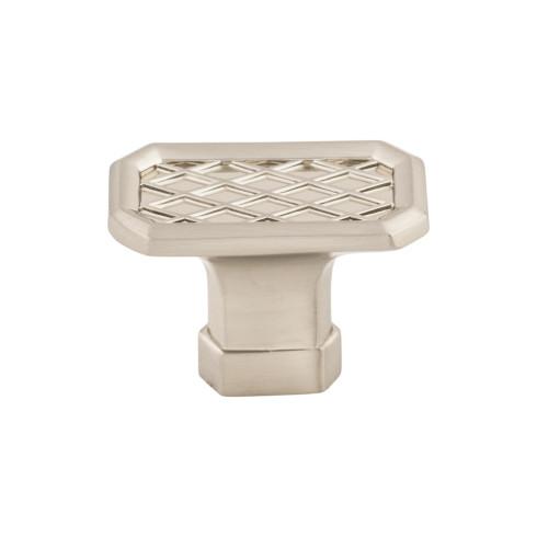 Tower Bridge Knob ( Zinc Alloy | Brushed Satin Nickel - Tower Bridge Collection ) | Manufactured Globally