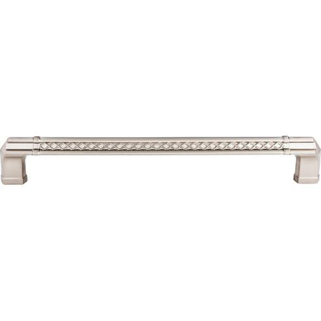 Tower Bridge Appliance Pull ( Zinc Alloy | Brushed Satin Nickel - Tower Bridge Collection ) | Manufactured Globally