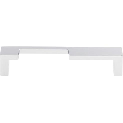 Modern Metro Notch Pull A ( Zinc Alloy | Polished Chrome - Sanctuary II Collection ) | Manufactured Globally