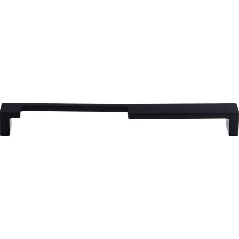 Modern Metro Notch Pull A ( Zinc Alloy | Flat Black - Sanctuary II Collection ) | Manufactured Globally