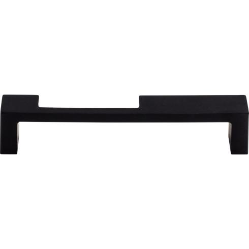 Modern Metro Notch Pull B ( Zinc Alloy | Flat Black - Sanctuary II Collection ) | Manufactured Globally