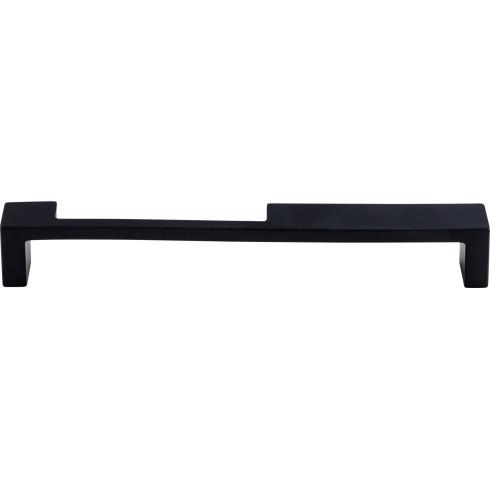 Modern Metro Notch Pull B ( Zinc Alloy | Flat Black - Sanctuary II Collection ) | Manufactured Globally
