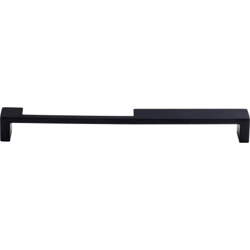 Modern Metro Notch Pull B ( Zinc Alloy | Flat Black - Sanctuary II Collection ) | Manufactured Globally