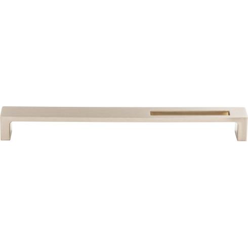Modern Metro Slot Pull ( Zinc Alloy | Brushed Satin Nickel - Sanctuary II Collection ) | Manufactured Globally