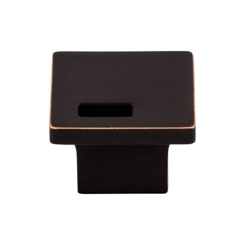 Modern Metro Slot Knob ( Zinc Alloy | Tuscan Bronze - Sanctuary II Collection ) | Manufactured Globally